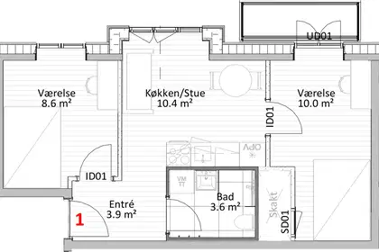 Visual presentation of the listing