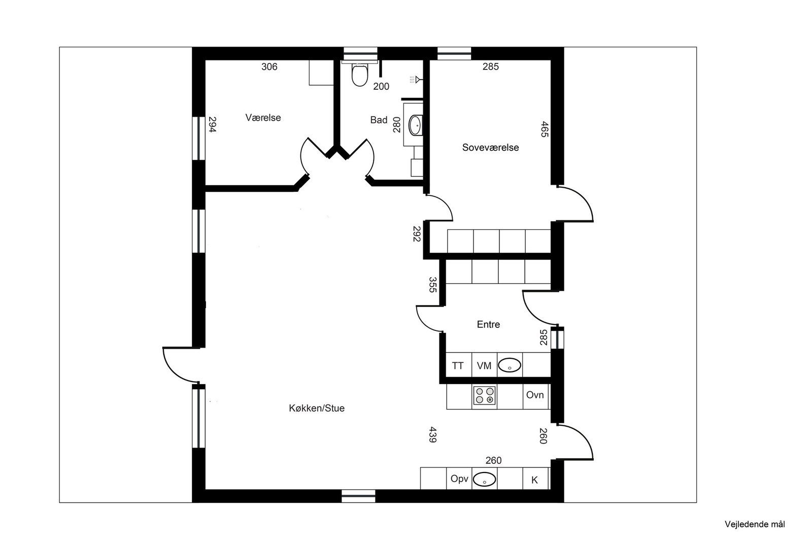 Visual presentation of the listing