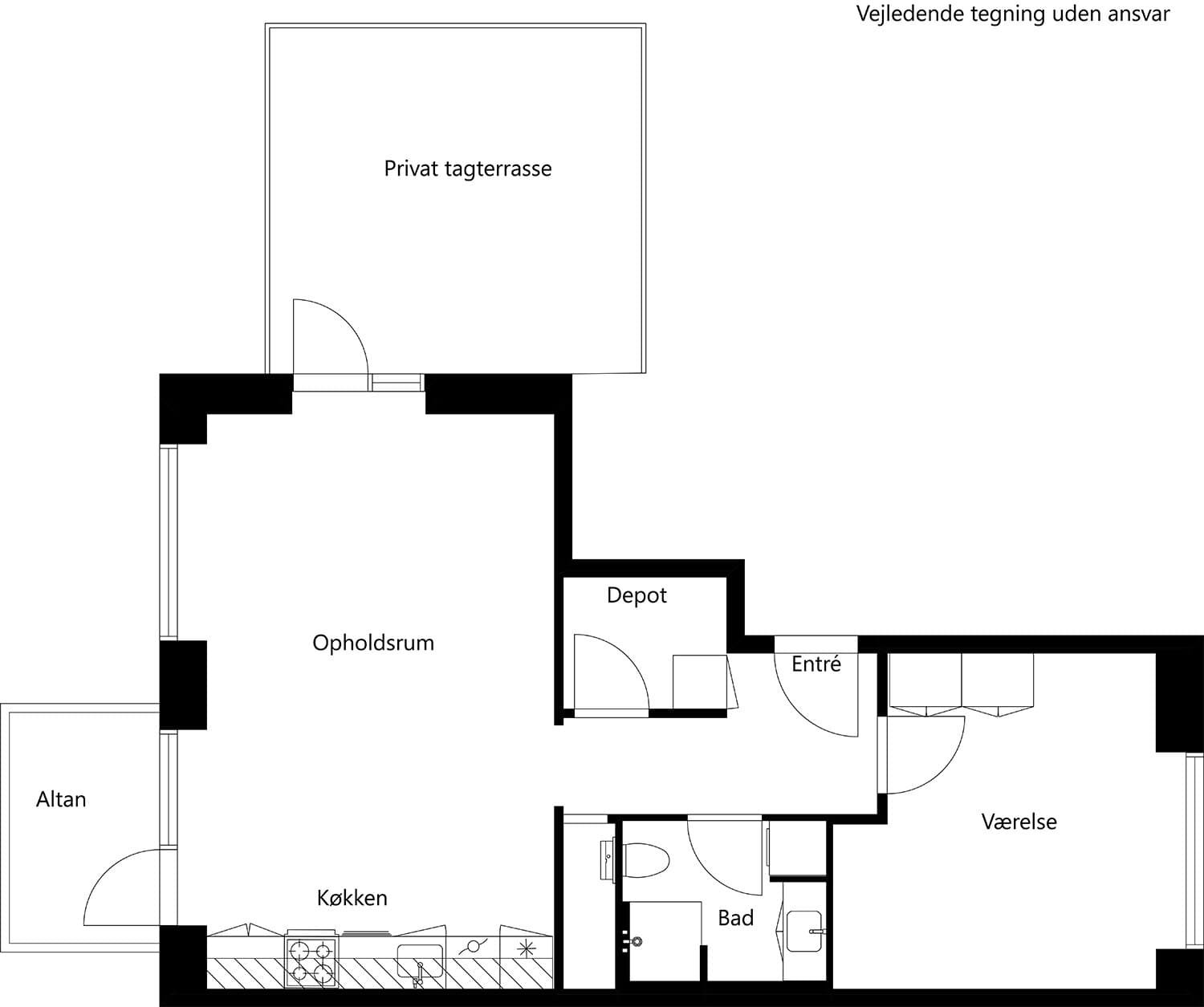 Visual presentation of the listing