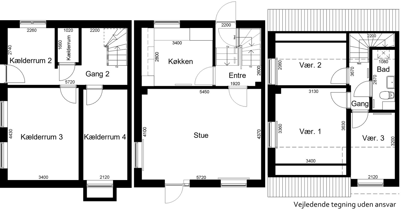 Visual presentation of the listing