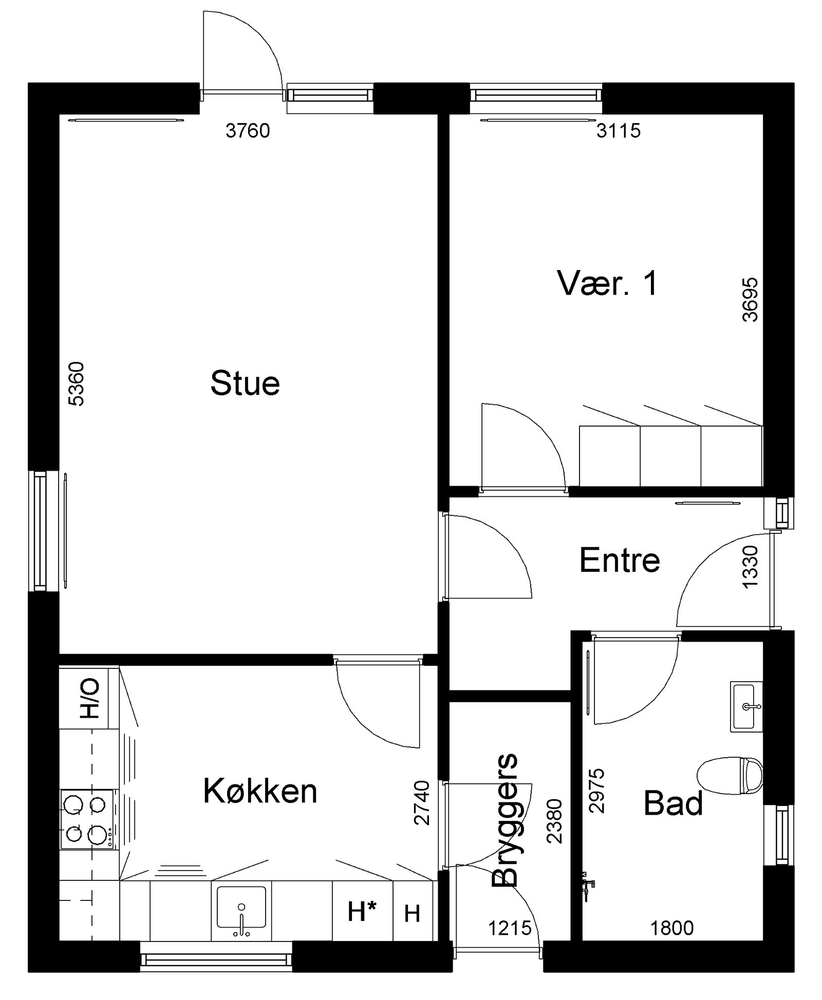 Visual presentation of the listing
