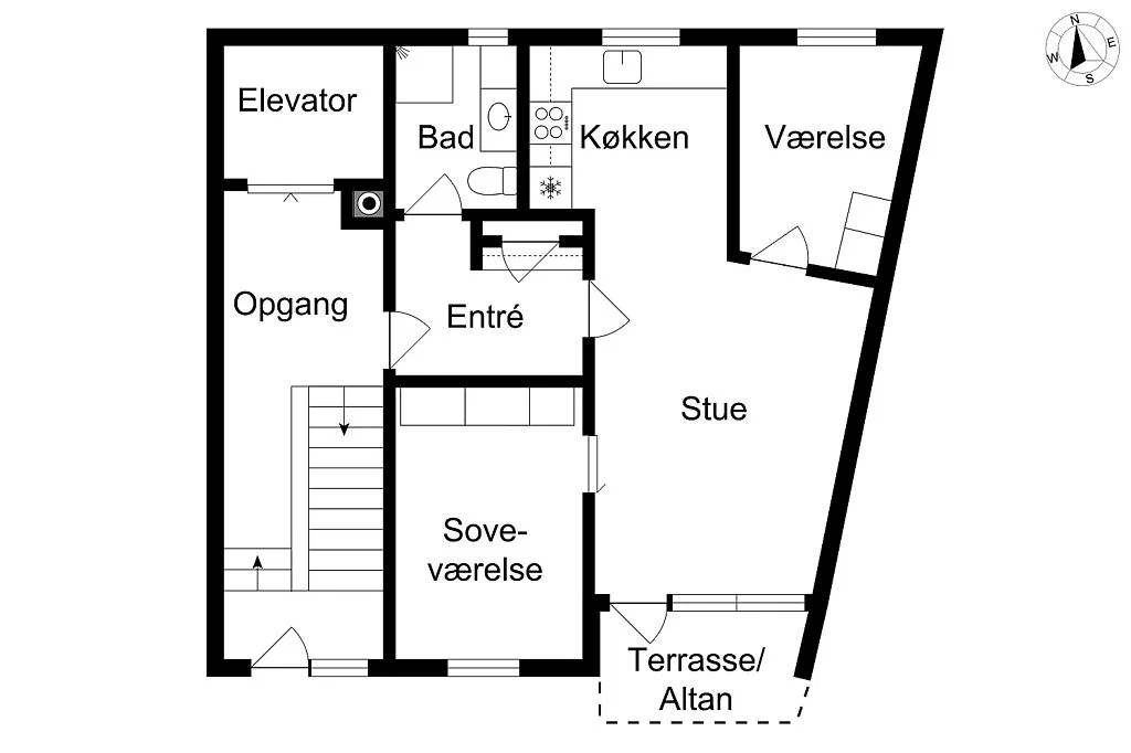 Visual presentation of the listing