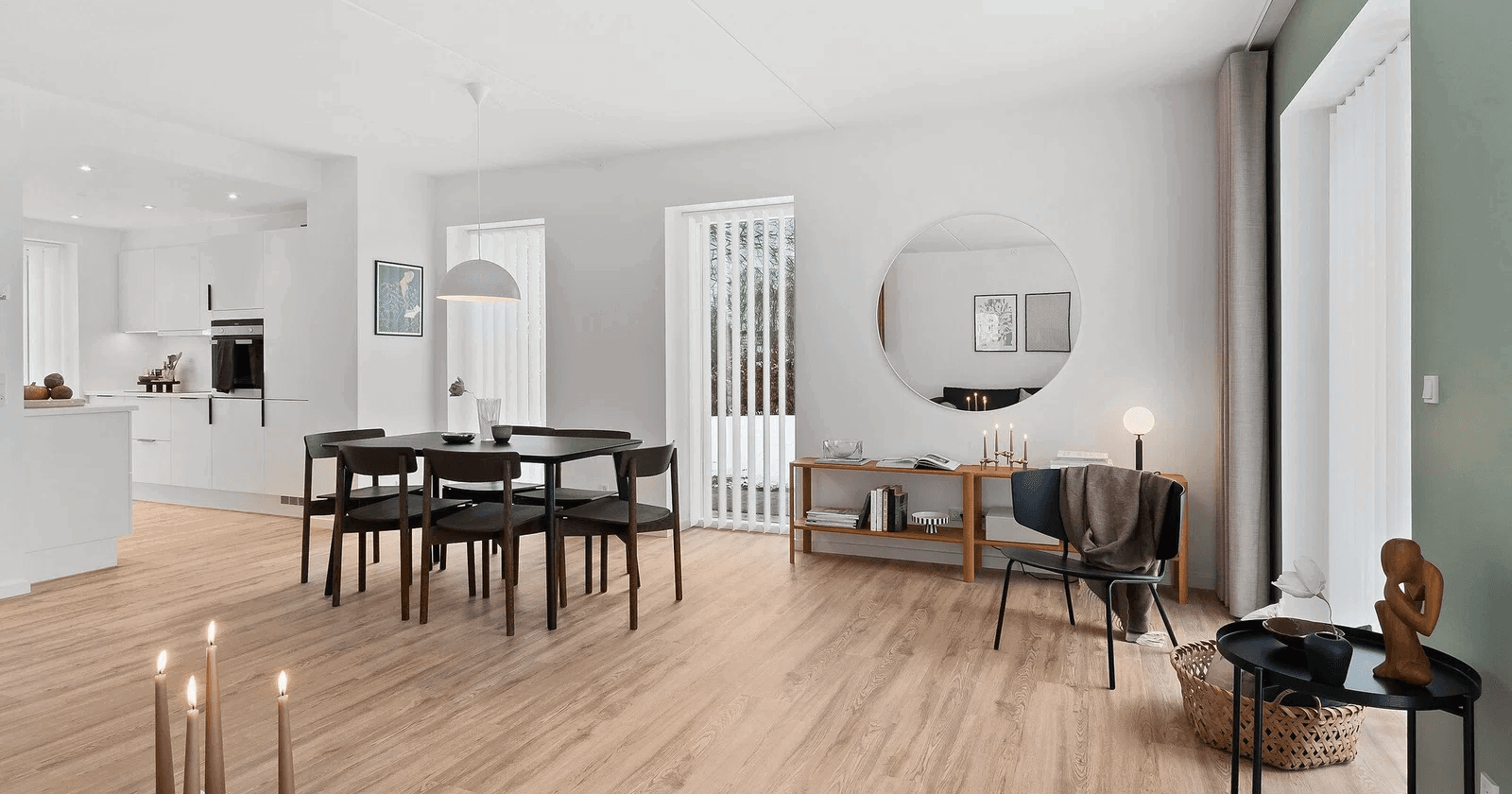 Visual presentation of the listing
