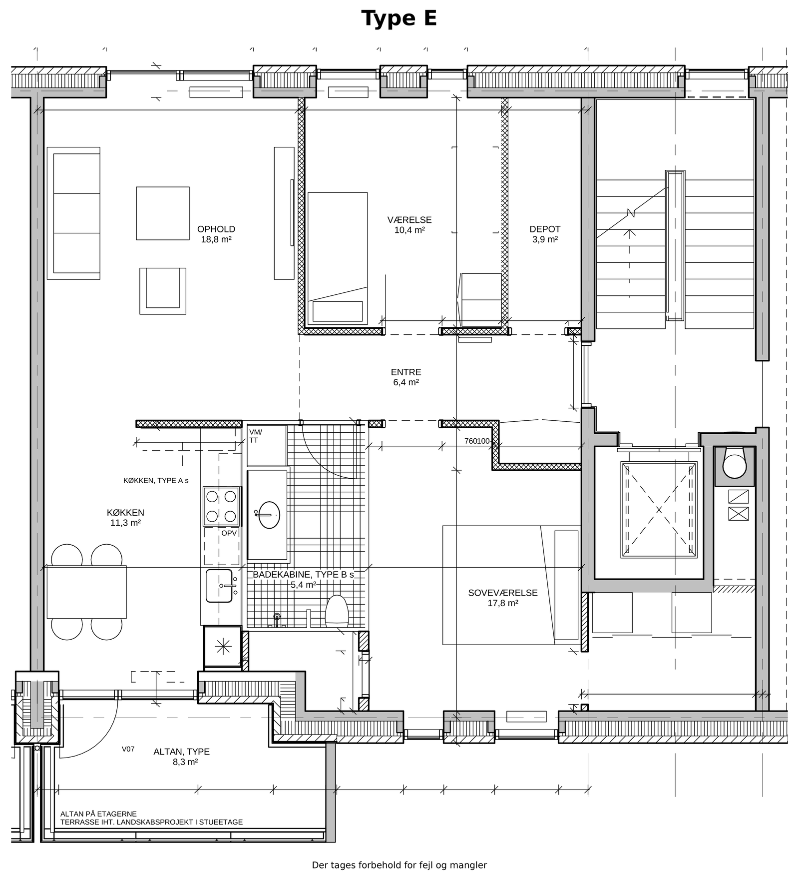 Visual presentation of the listing