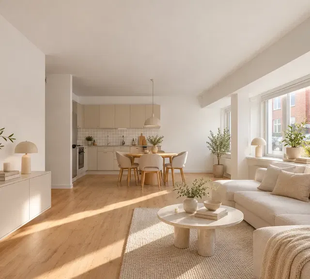 apartment Lys 3-værelses bolig på 99 m² i Esbjerg