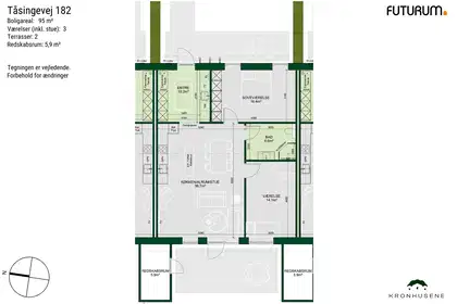 Visual presentation of the listing