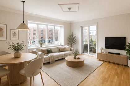 Visual presentation of the listing