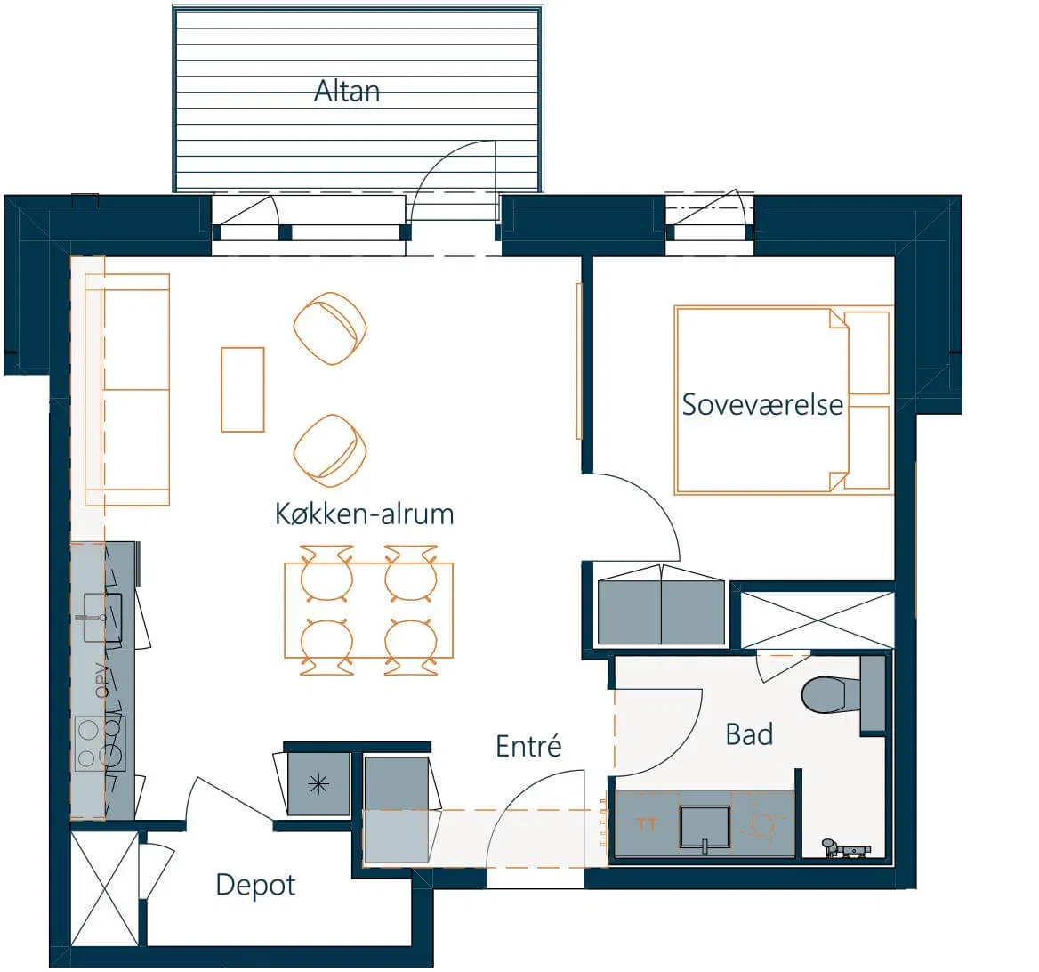 Visual presentation of the listing