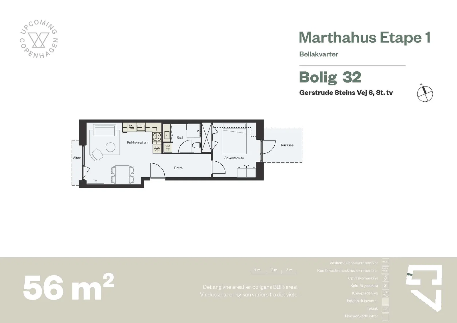 Visual presentation of the listing