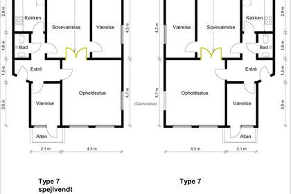 Visual presentation of the listing