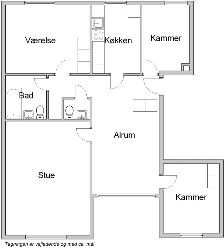 Visual presentation of the listing