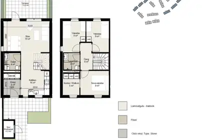 Visual presentation of the listing
