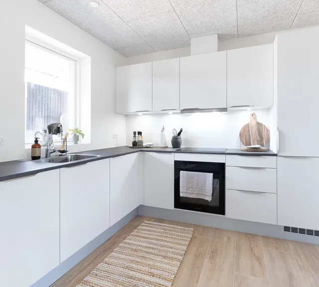 townhouse Lyst rækkehus med tre værelser og terrasse i Middelfart