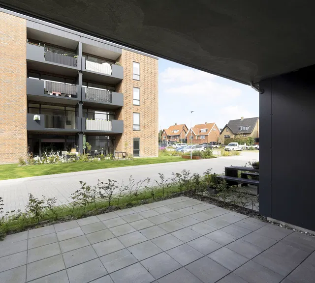 apartment Treværelses lejlighed med egen terrasse