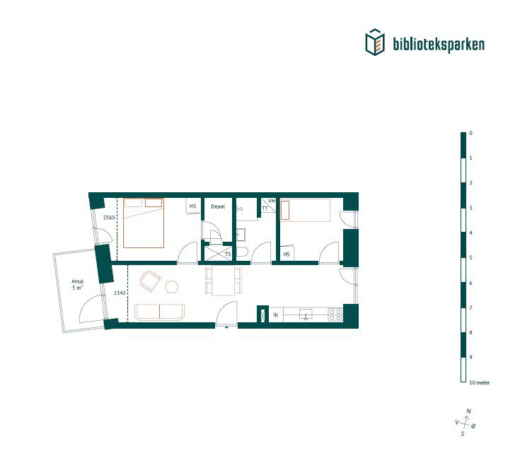 Visual presentation of the listing