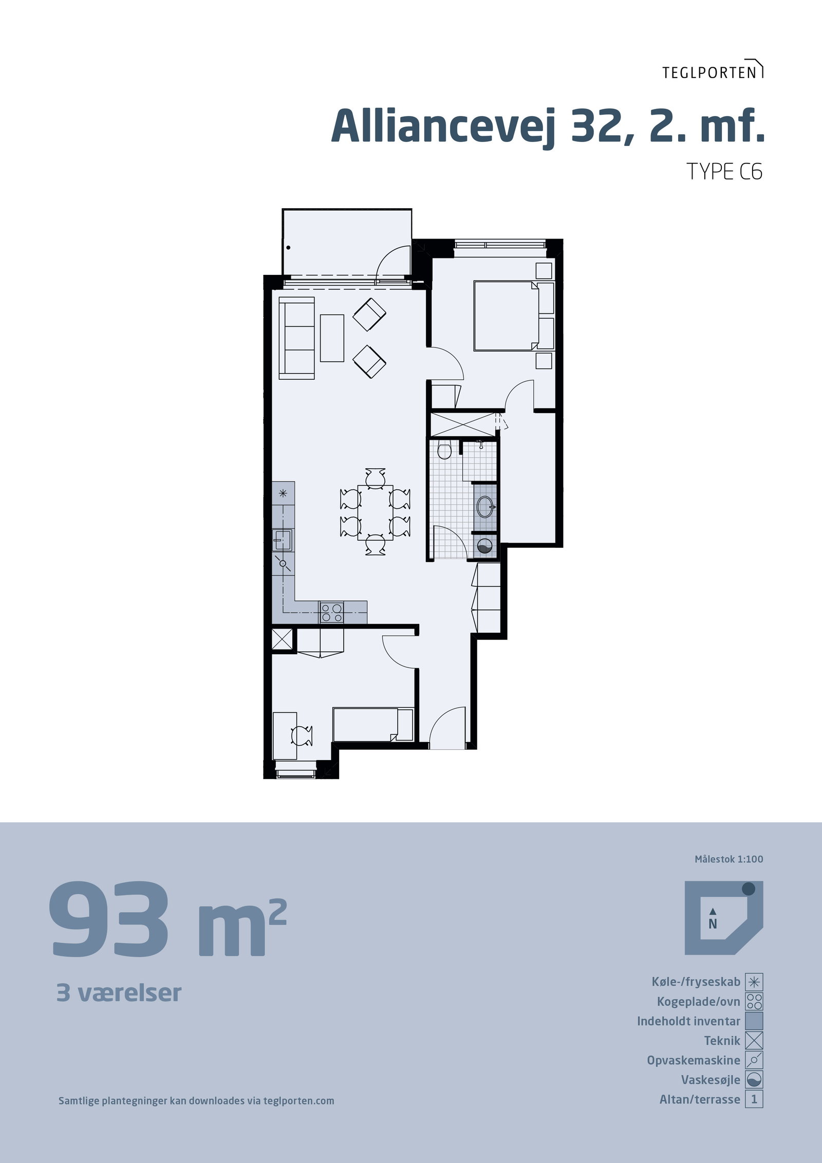 Visual presentation of the listing