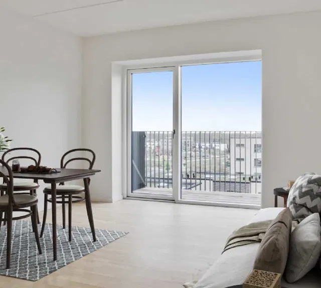 apartment Skøn lejebolig med køkkenalrum og egen altan