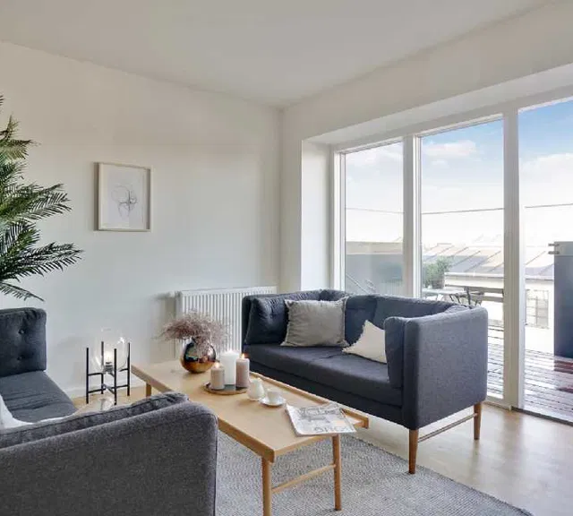apartment Møbelfabrikken - Rummelig og lys 4-værelses lejlighed med altan i et moderne byggeri i Søborg