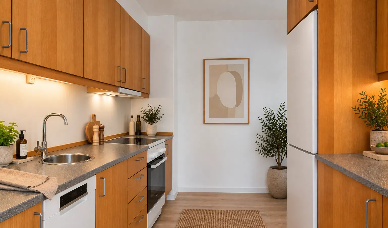 Visual presentation of the listing