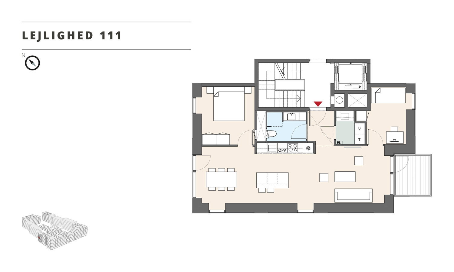 Visual presentation of the listing