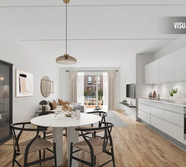 apartment Lys 5-værelses bolig centralt i Valby