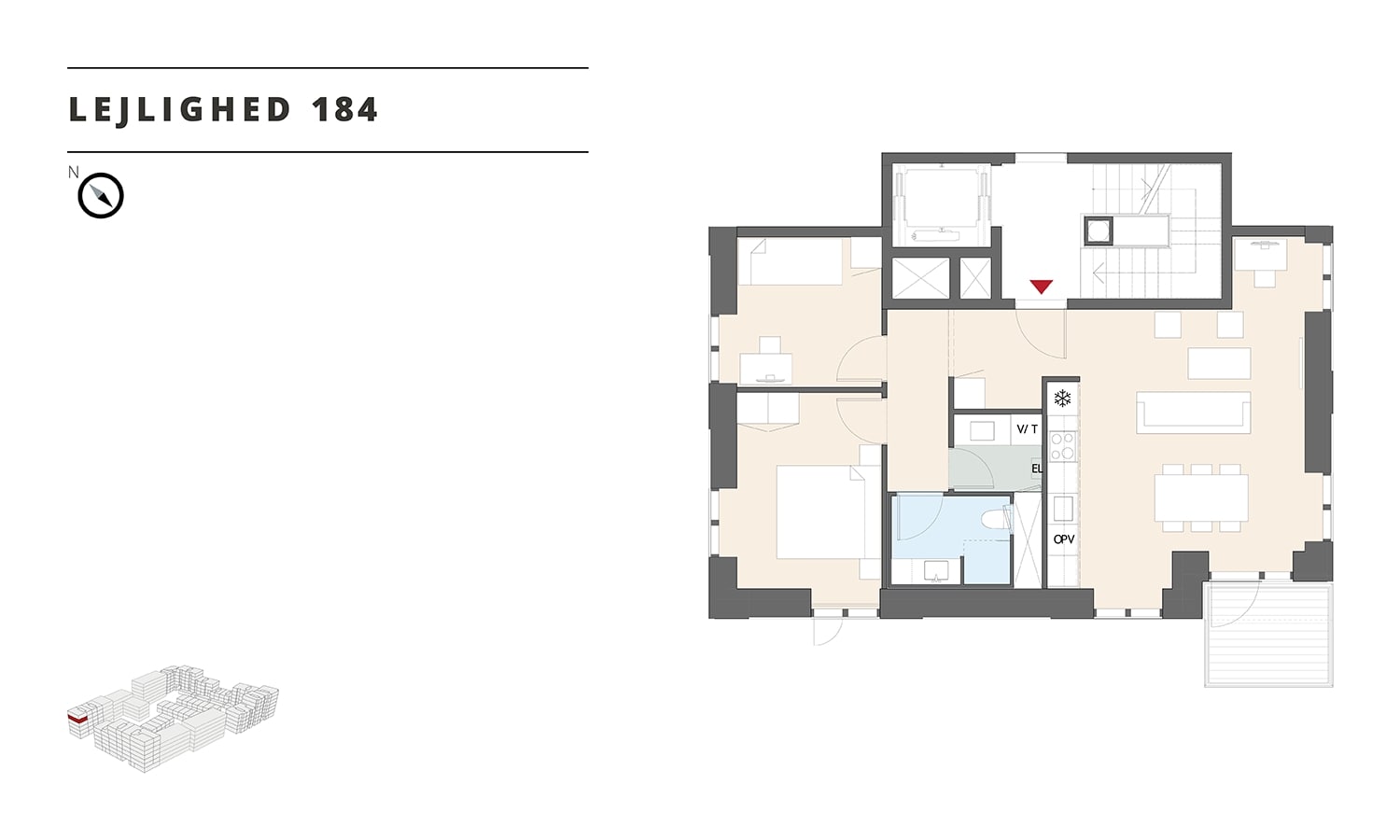 Visual presentation of the listing