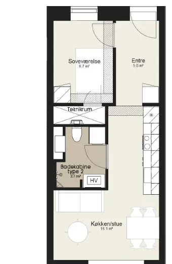 Visual presentation of the listing