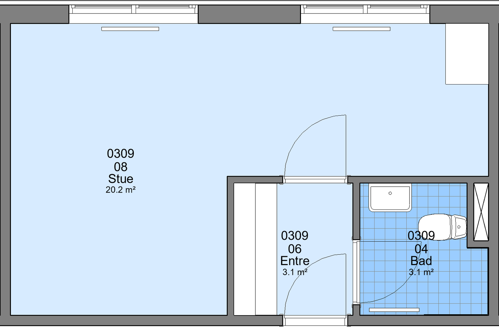 Visual presentation of the listing