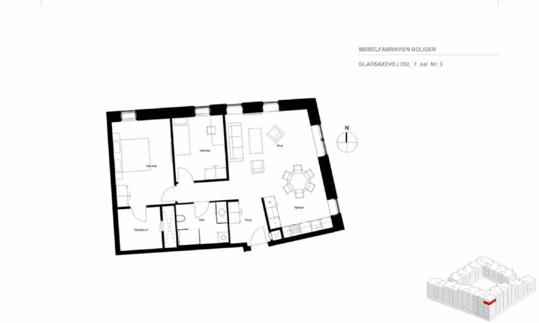 Visual presentation of the listing