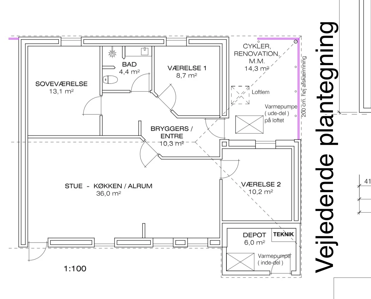 Visual presentation of the listing