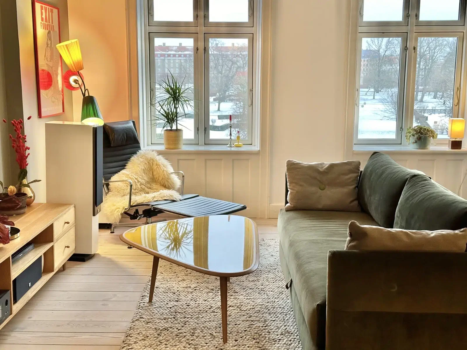 Visual presentation of the listing