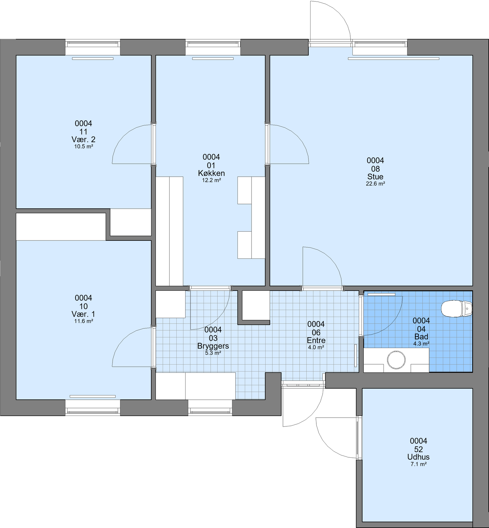 Visual presentation of the listing