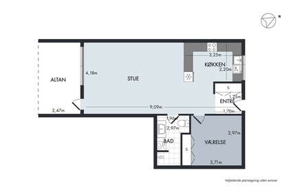 Visual presentation of the listing