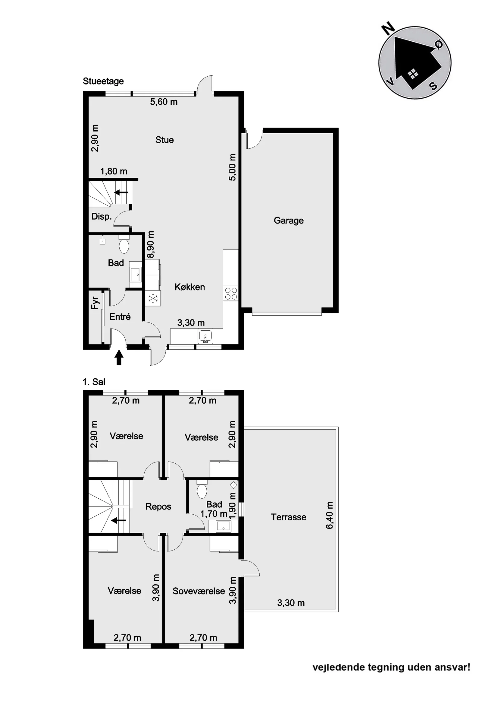Visual presentation of the listing