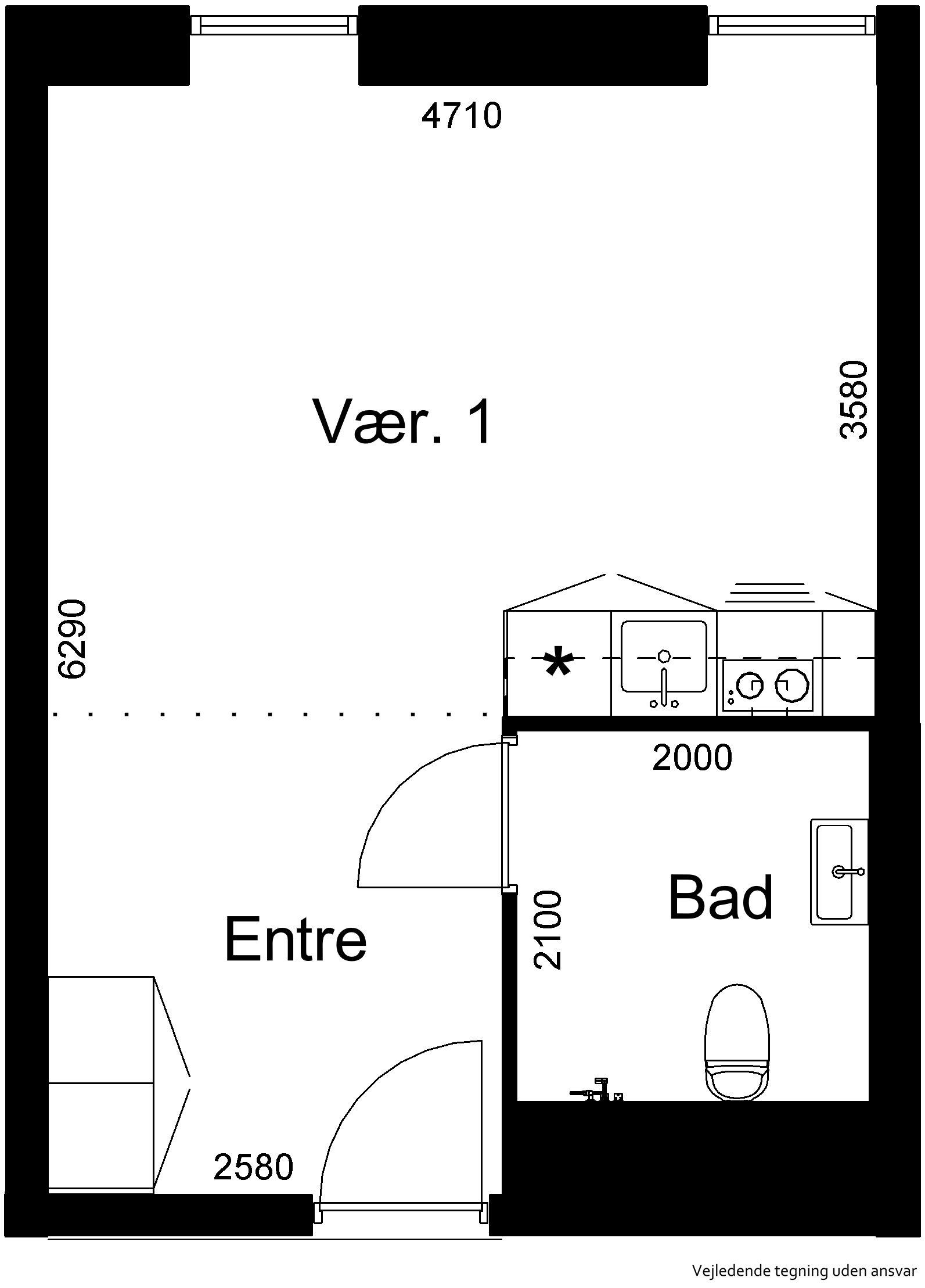 Visual presentation of the listing