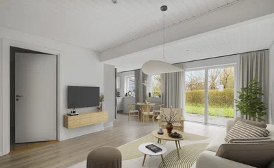 Familievenligt rækkehus på 115 m² i Odense NØ - Bjerggårdsløkken, Odense NØ - 1