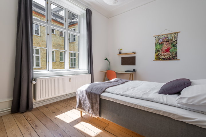 Singleværelse i klassisk lejlighed ved Vester Voldgade - Vester Voldgade, København V - 0