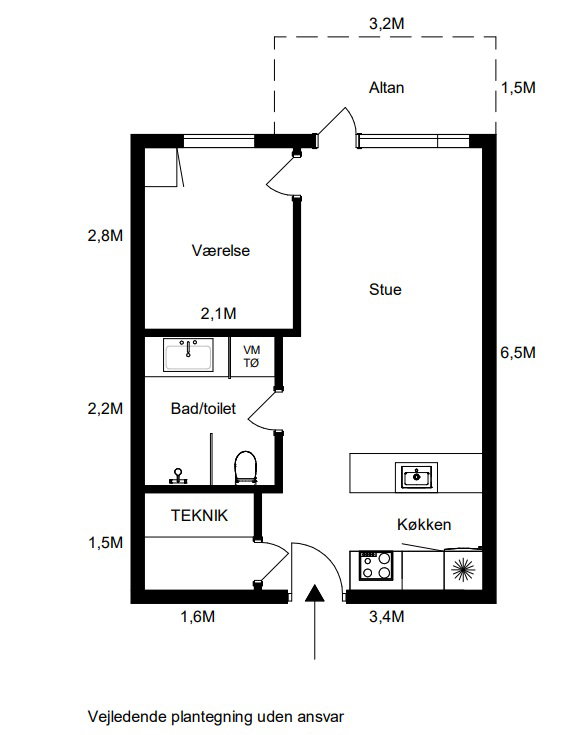 Visual presentation of the listing