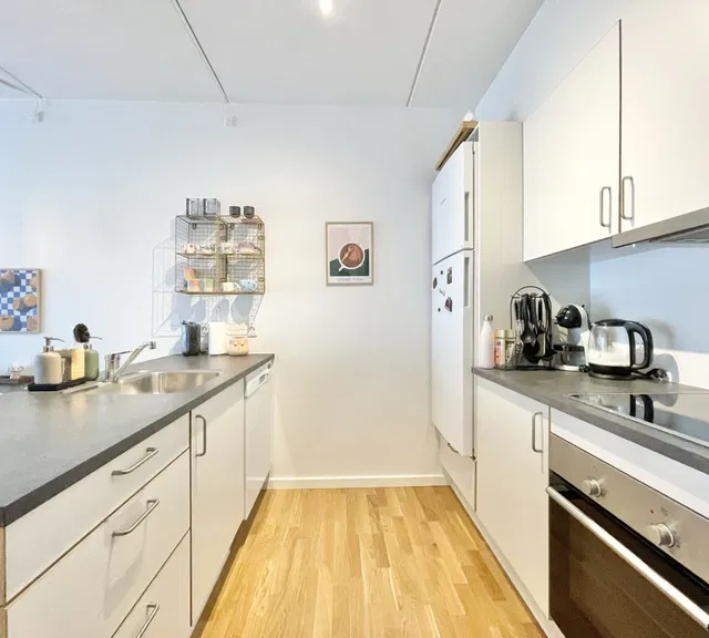 apartment Modern 50 m² home with a large balcony in Aalborg