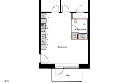 Visual presentation of the listing