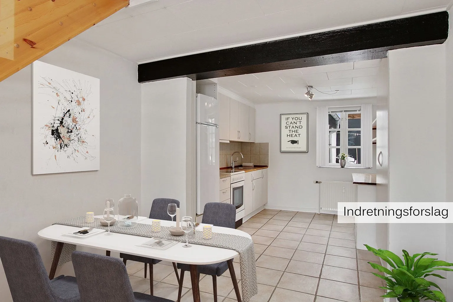 Visual presentation of the listing