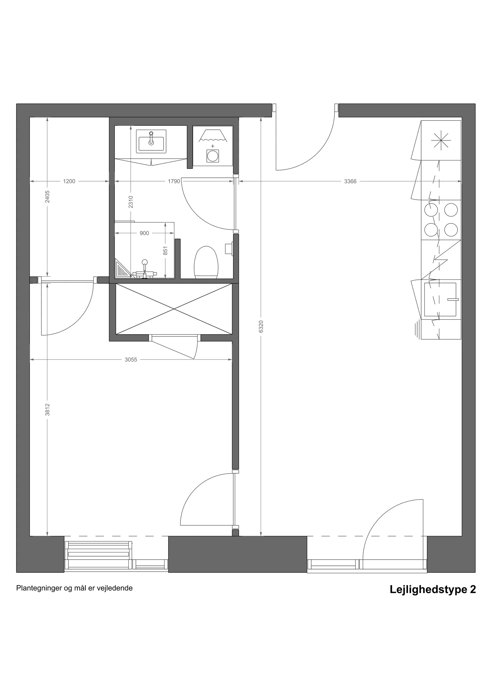 Visual presentation of the listing