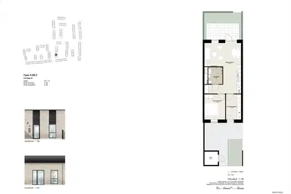 Visual presentation of the listing