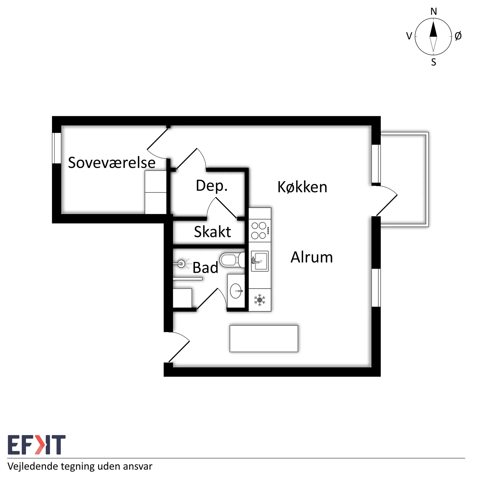 Visual presentation of the listing