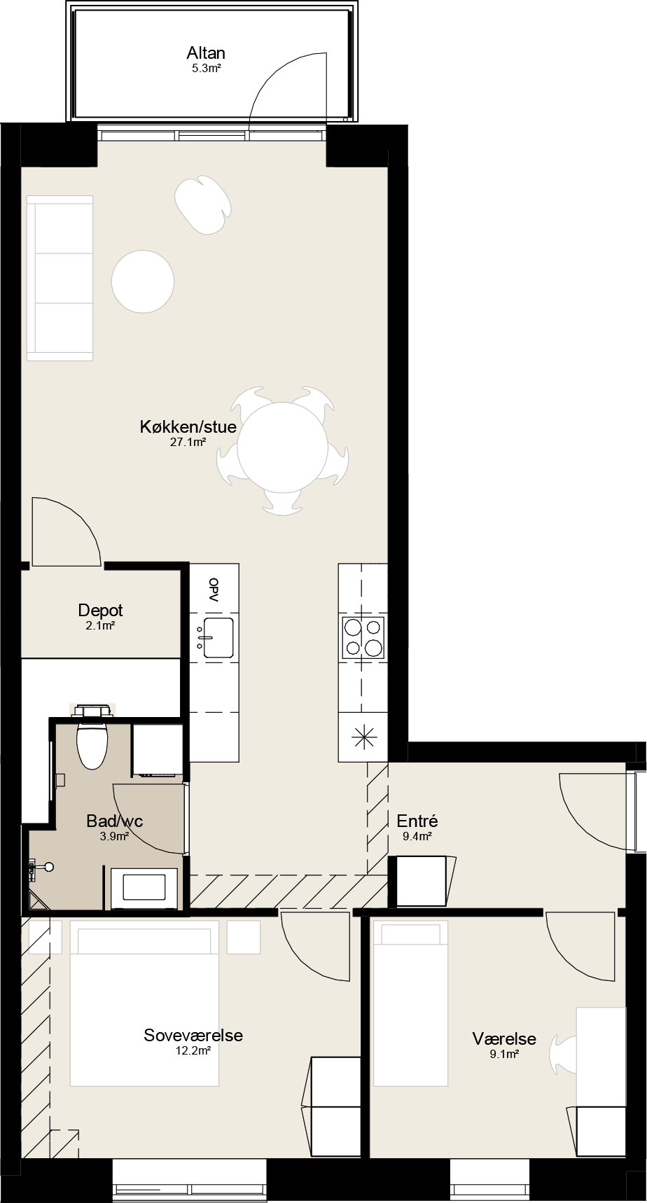 Visual presentation of the listing