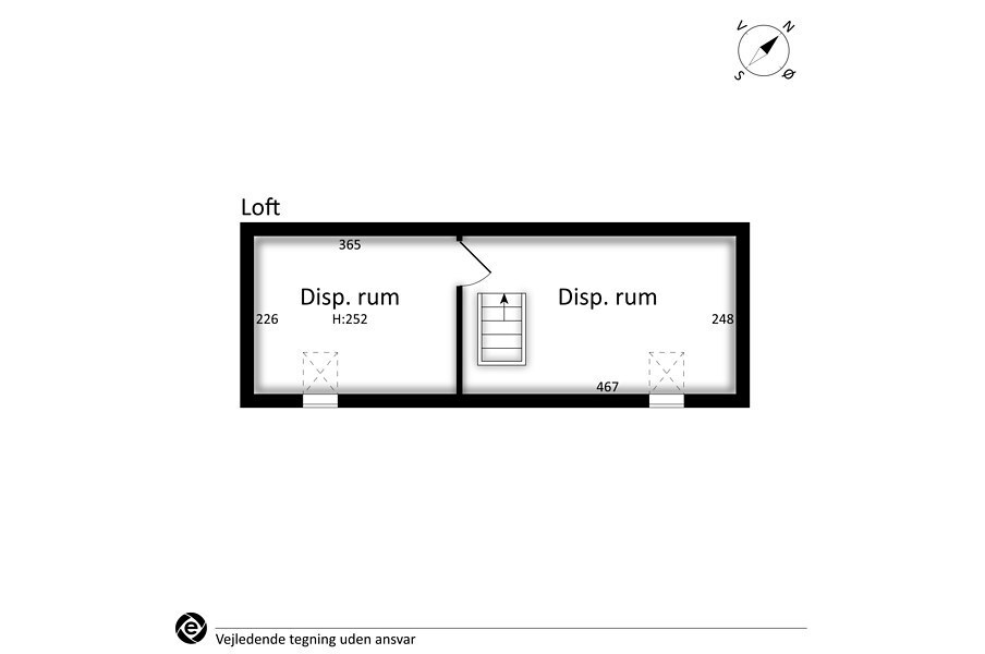 Visual presentation of the listing