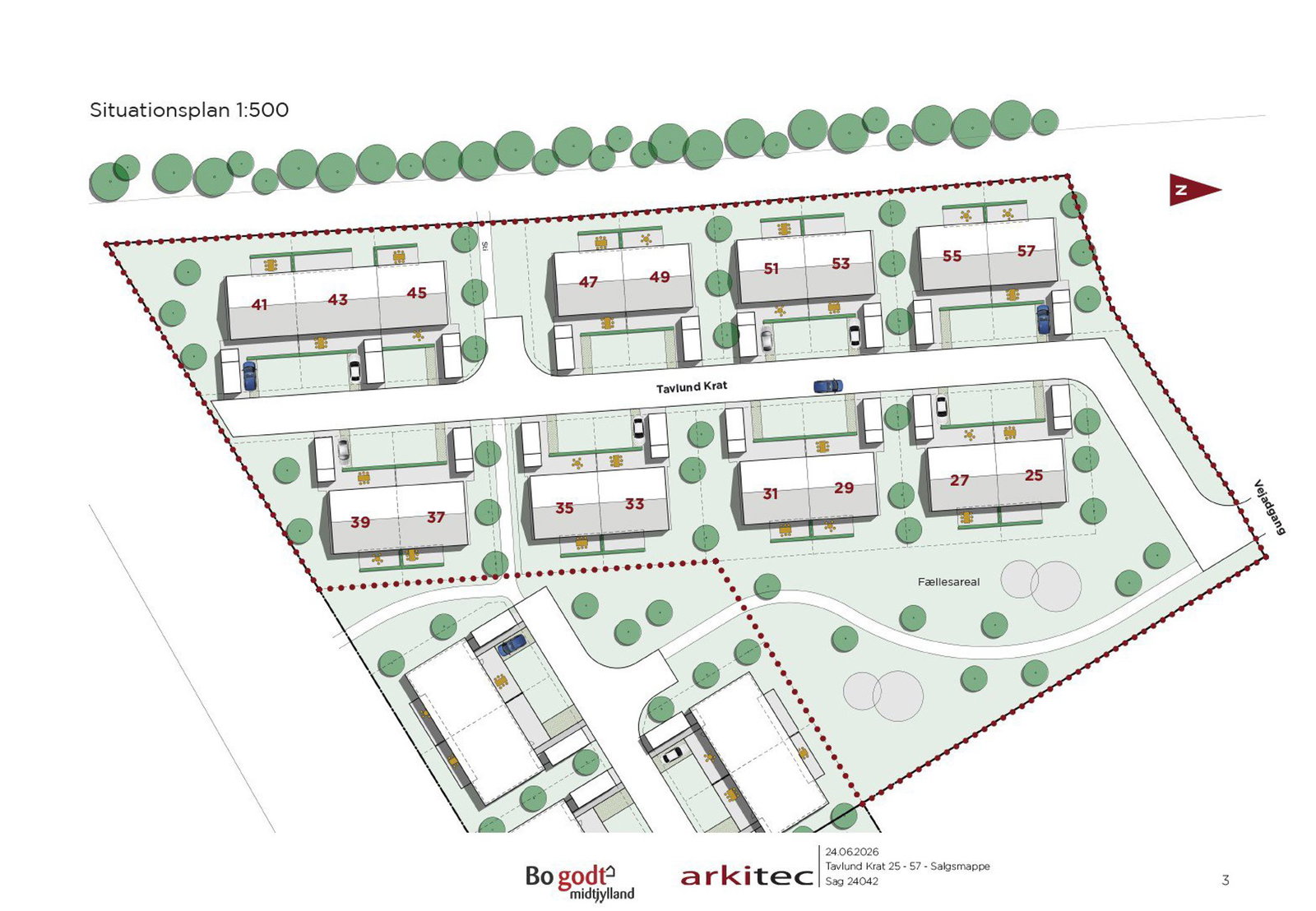 Visual presentation of the listing