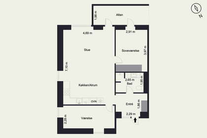 Visual presentation of the listing