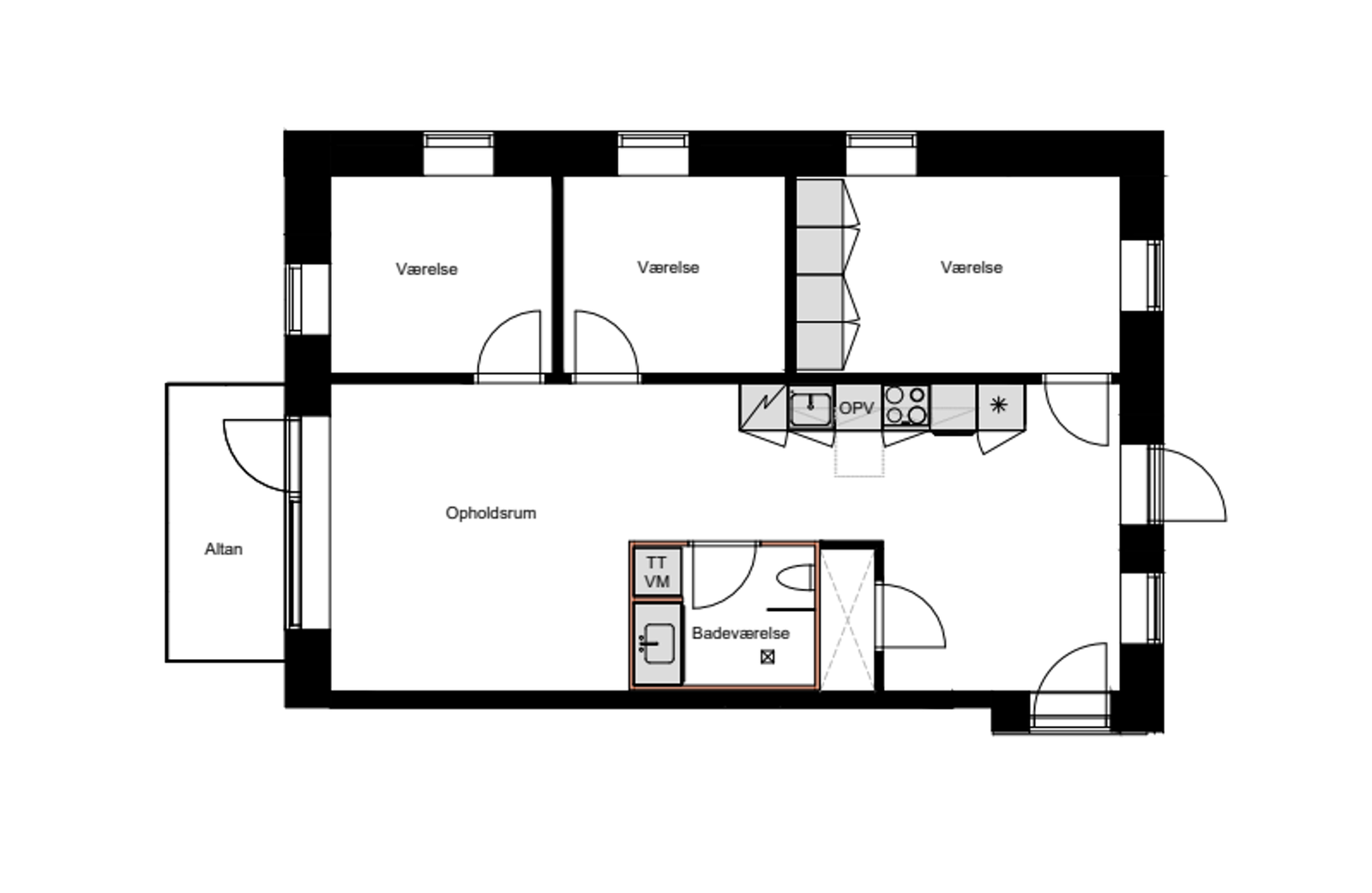 Visual presentation of the listing