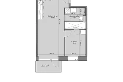 Visual presentation of the listing